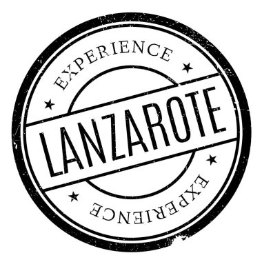 Lanzarote damga kauçuk grunge
