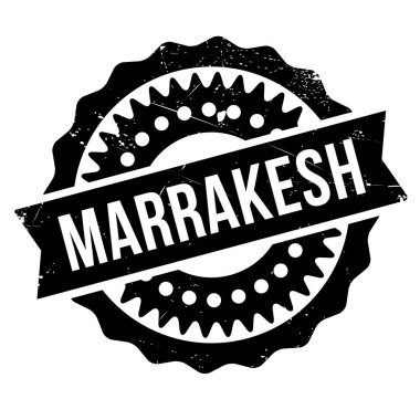 Marrakesh damga kauçuk grunge