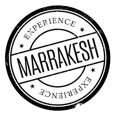 Marrakesh damga kauçuk grunge
