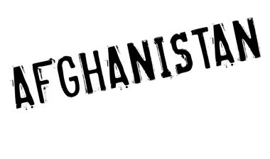 Afganistan damga kauçuk grunge