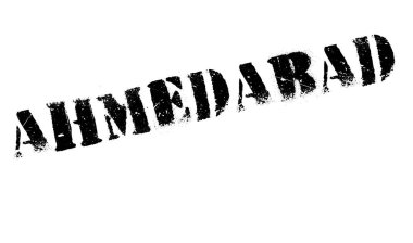 Ahmedabad damga kauçuk grunge