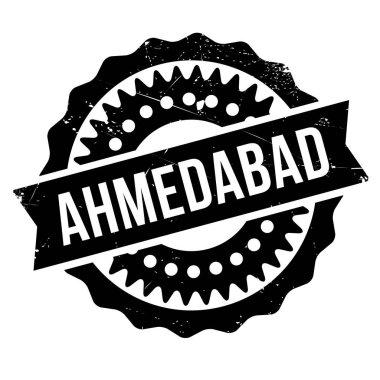 Ahmedabad damga kauçuk grunge