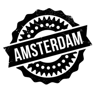 Amsterdam damga kauçuk grunge