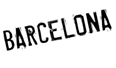 Barcelona damga kauçuk grunge