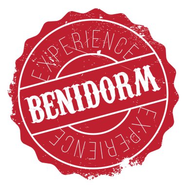 Benidorm damga kauçuk grunge