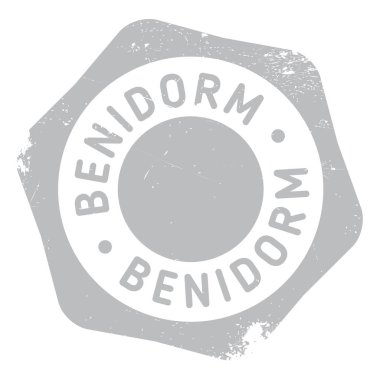 Benidorm damga kauçuk grunge
