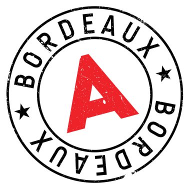 Bordeaux damga kauçuk grunge