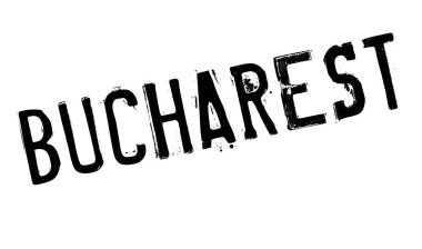 Bükreş damga kauçuk grunge