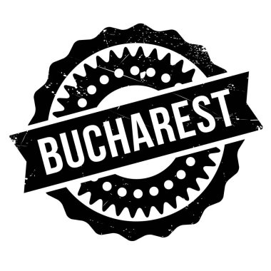 Bükreş damga kauçuk grunge