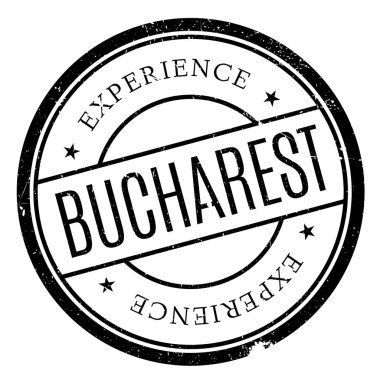 Bükreş damga kauçuk grunge