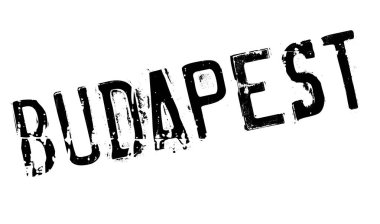 Budapeşte damga kauçuk grunge