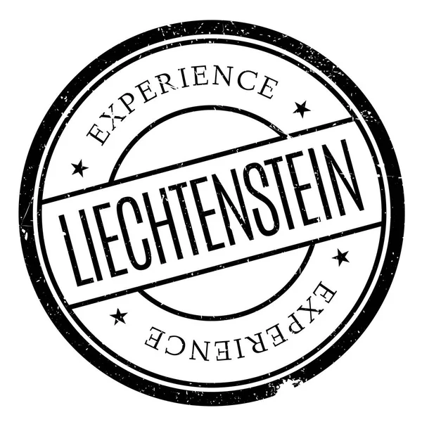 Liechtenstein stempel rubber grunge — Stockvector