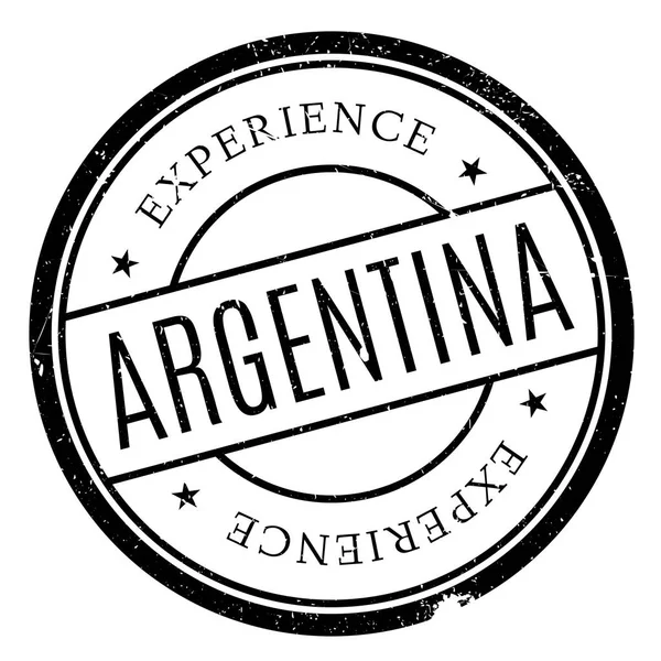 アルゼンチン スタンプ ラバー グランジ — ストックベクタ