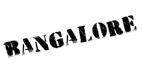 Bangalore timbre caoutchouc grunge — Image vectorielle