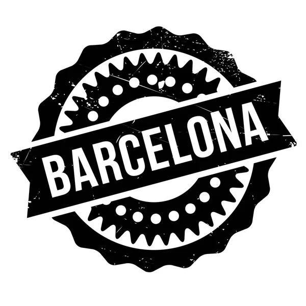 Barcelona stempel gumowy grunge — Wektor stockowy