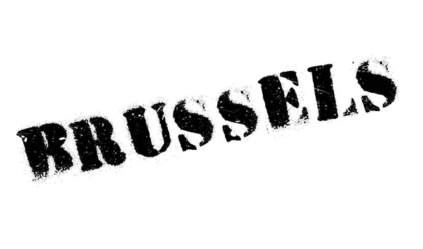 Brussel stempel rubber grunge — Stockvector
