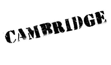 Cambridge damga kauçuk grunge