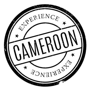 Kamerun damga kauçuk grunge