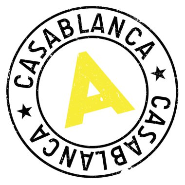 Casablanca damga kauçuk grunge