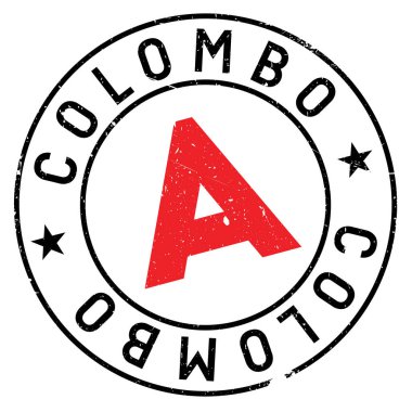 Colombo damga kauçuk grunge