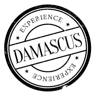Damascus damga kauçuk grunge
