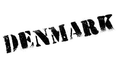 Danimarka damga kauçuk grunge