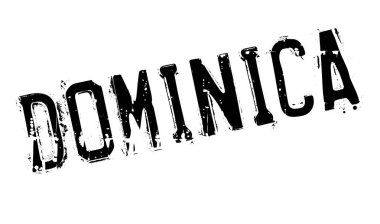 Dominika damga kauçuk grunge