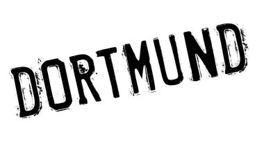 Dortmund damga kauçuk grunge