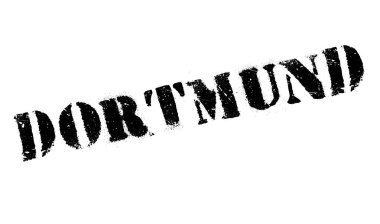 Dortmund damga kauçuk grunge