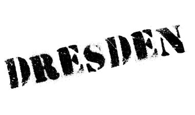 Dresden damga kauçuk grunge
