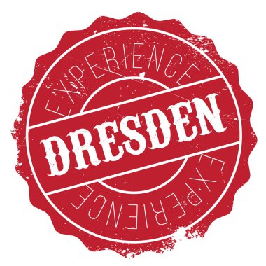 Dresden damga kauçuk grunge