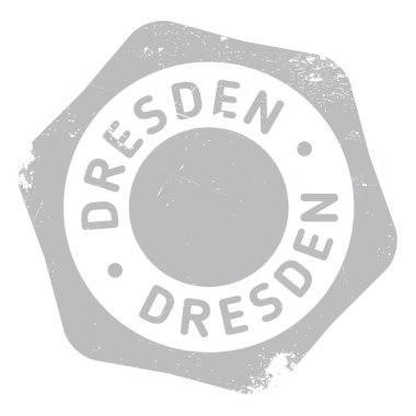 Dresden damga kauçuk grunge