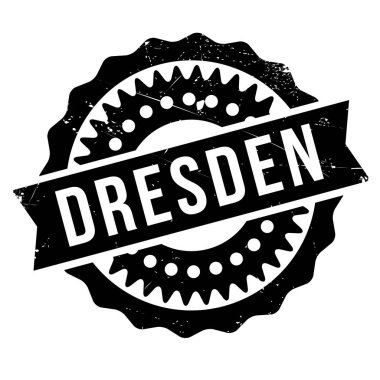 Dresden damga kauçuk grunge