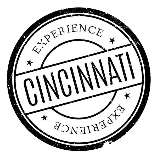Cincinnati timbro gomma grunge — Vettoriale Stock