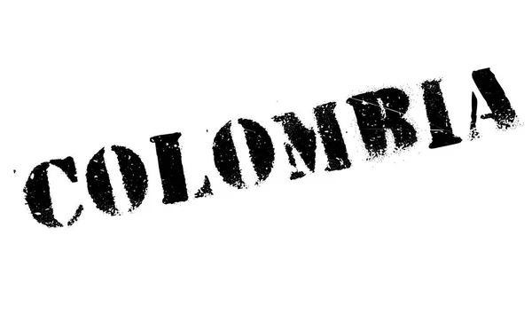 Colombia timbro grunge gomma — Vettoriale Stock