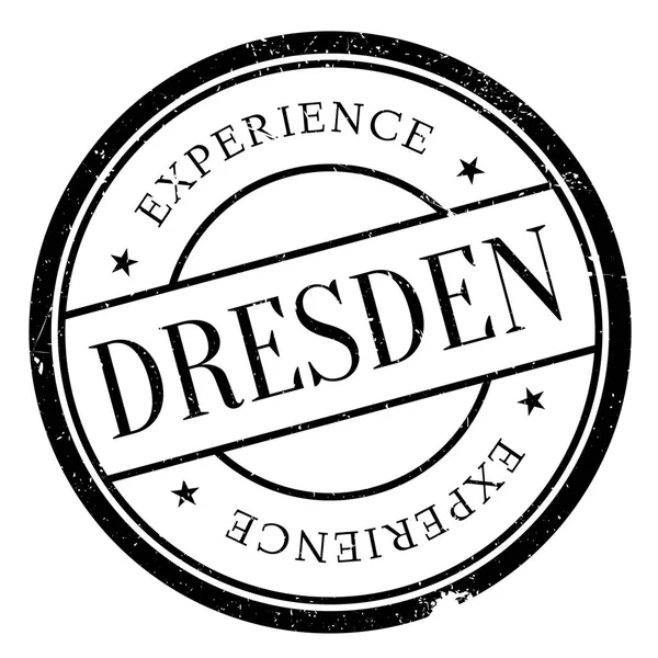 Dresden-Stempel-Kautschuk-grunge — Stockvektor