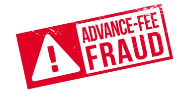 Advance-Fee Fraud rubber stamp clipart