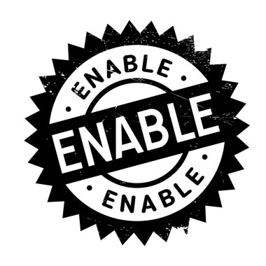 Damga kauçuk grunge etkinleştirmek