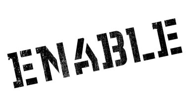 Damga kauçuk grunge etkinleştirmek