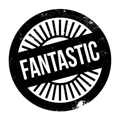 Fantastik damga kauçuk grunge