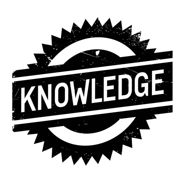 Wissensstempel — Stockvektor
