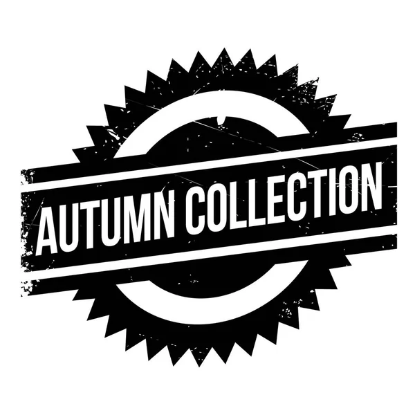 Sello de colección otoño — Vector de stock