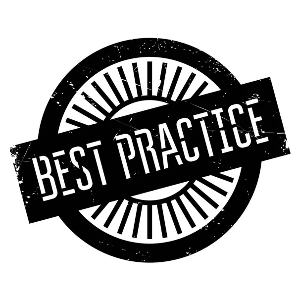 Stempel "Best Practice" — Stockvektor