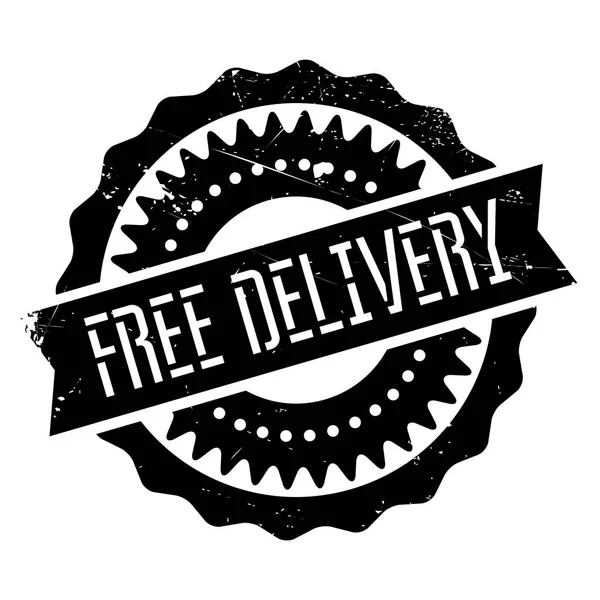 Free delivery stamp — Stock Vector