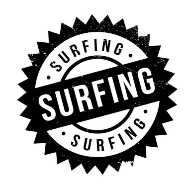 Sörf damga kauçuk grunge