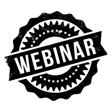 Webinar damga kauçuk grunge