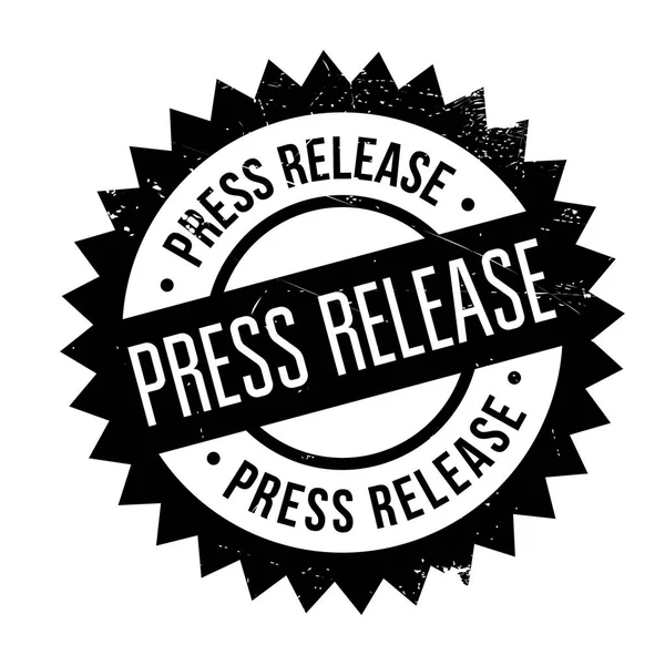 Press release stamp — Stock Vector