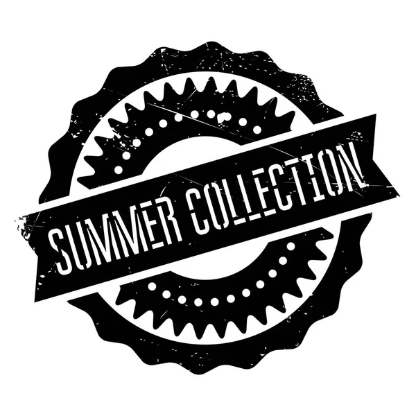 Summer collection stamp — Stock Vector