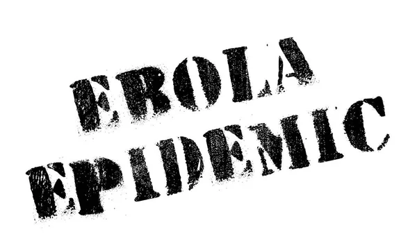 Ébola Sello de goma epidémica — Archivo Imágenes Vectoriales