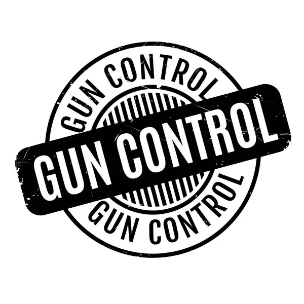 Sello de goma Gun Control — Archivo Imágenes Vectoriales